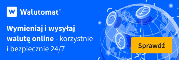 Wymiana walut CHF – PLN online: kurs lepszy niż w banku i 50% prowizji na start